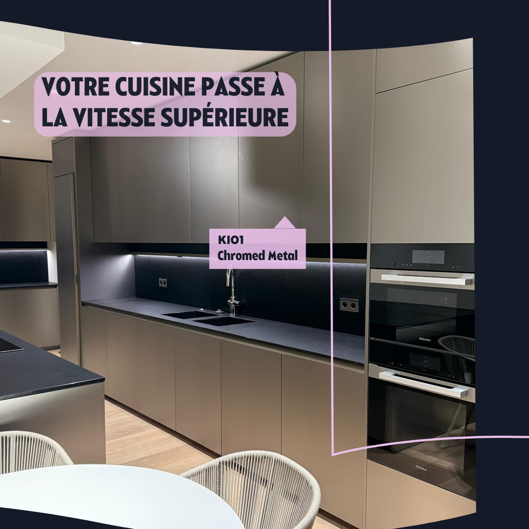 Inspiration de cuisine rénovée avec la finition KI01