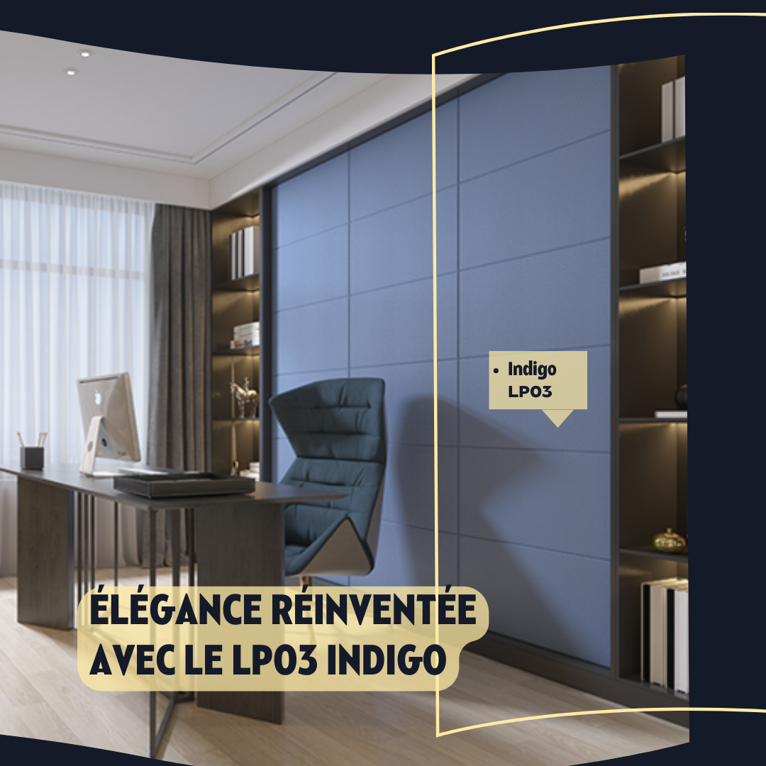 Inspiration de covering cuisine finition Indigo LP03