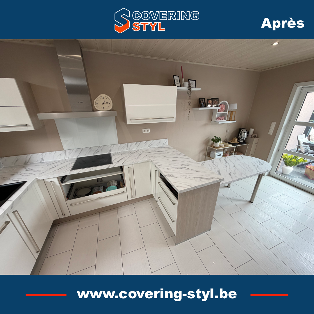 Résultat d’une rénovation complète par covering